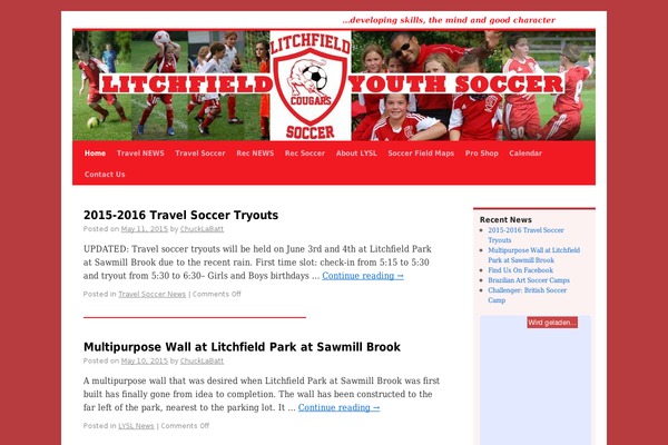 Twentyten-child theme site design template sample