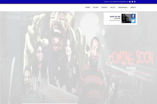 Flex Mag theme site design template sample