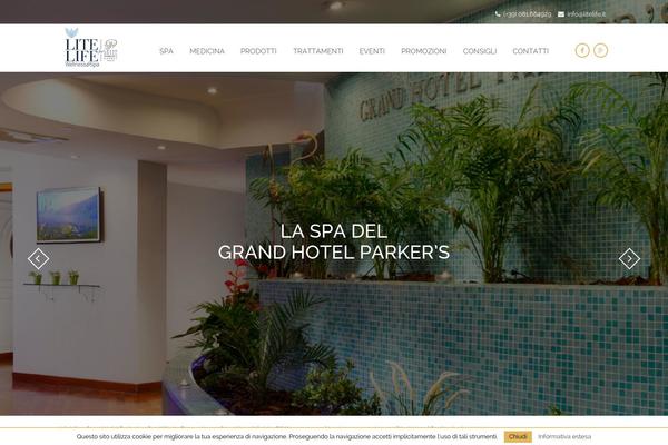 Site using Easy-slide-in plugin