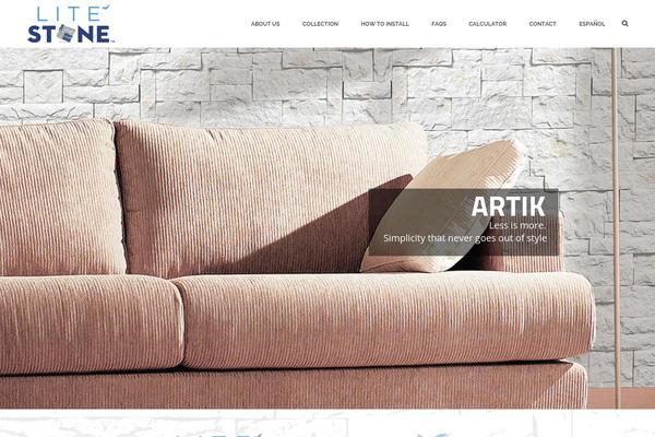 Stockholm theme site design template sample