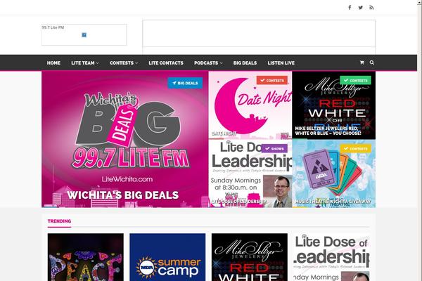 Site using DJ On Air Widget plugin