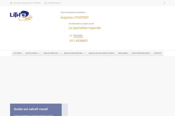Medicenter-child theme site design template sample