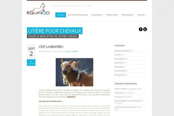 Pallas theme site design template sample