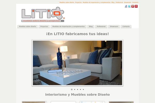 Gravity theme site design template sample