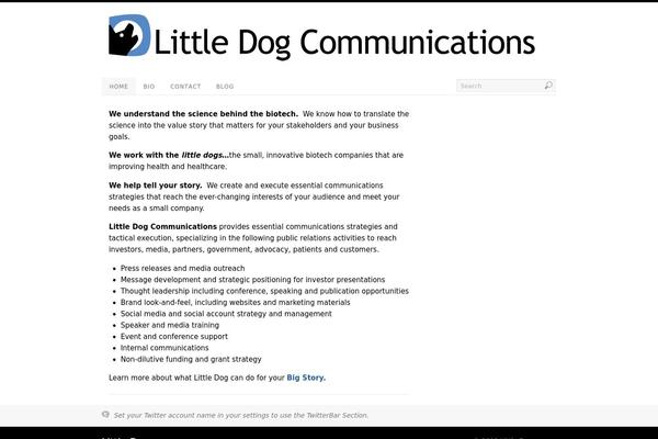 Platform theme site design template sample