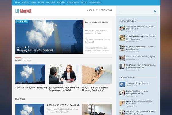 Awada theme site design template sample