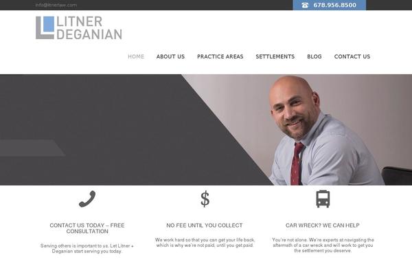 Lawoffice-child theme site design template sample