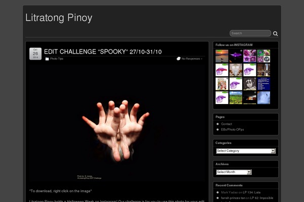 Suffusion theme site design template sample