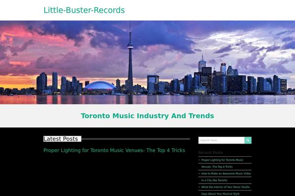 RestImpo theme site design template sample