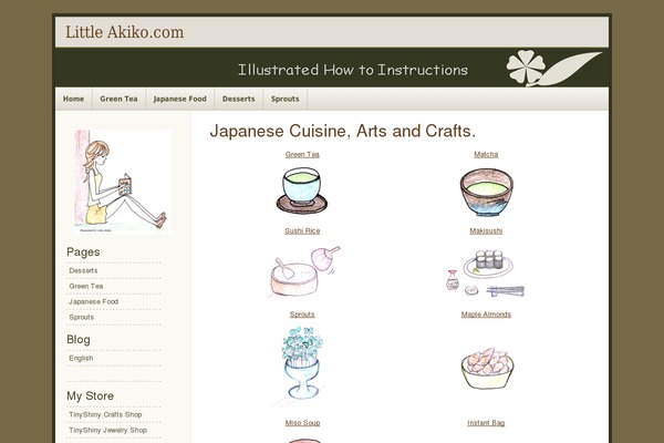 littleakiko.com site used Natural-essence