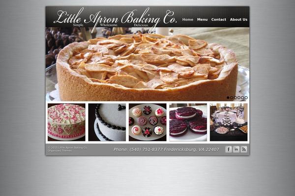 Bottega theme site design template sample