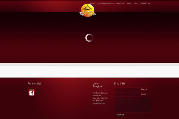 inFocus theme site design template sample