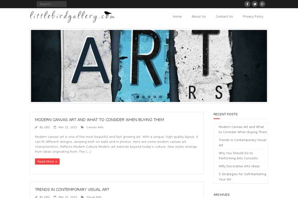 littlebirdgallery.com site used Littlebirdgallery
