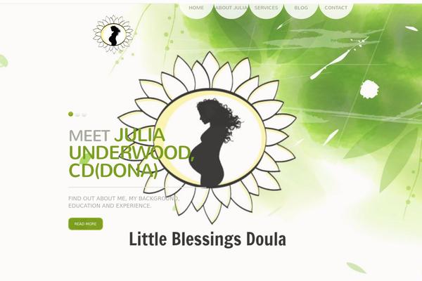 littleblessingsdoula.com site used Theme1571
