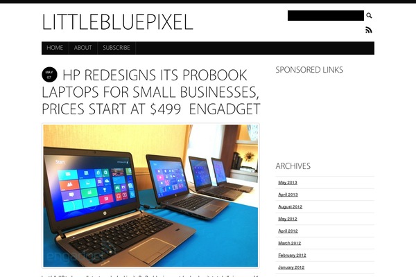 Simplenotes theme site design template sample