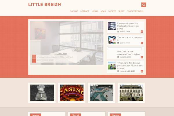 Repose theme site design template sample
