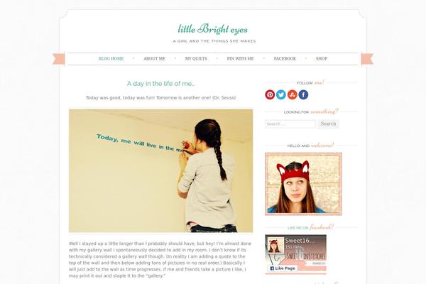 Sugar and Spice theme site design template sample