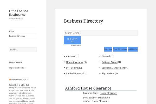 Site using Business Directory Plugin plugin