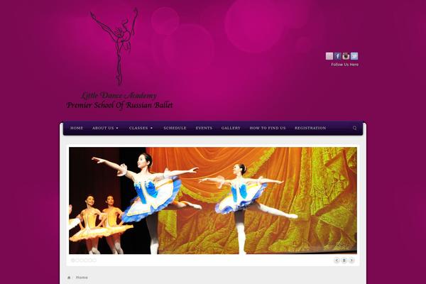 Alyeska theme site design template sample