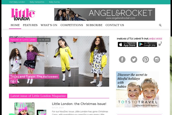 Newspaper theme site design template sample