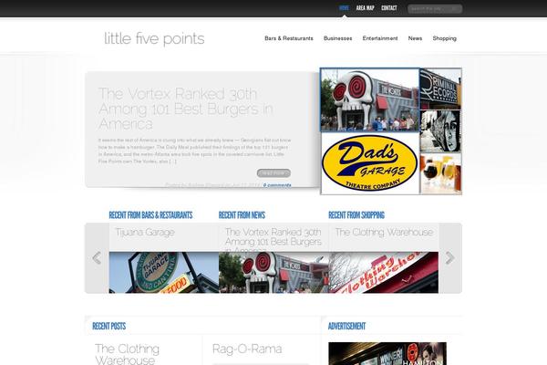 DelicateNews theme site design template sample