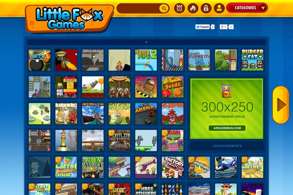 Tricera theme site design template sample