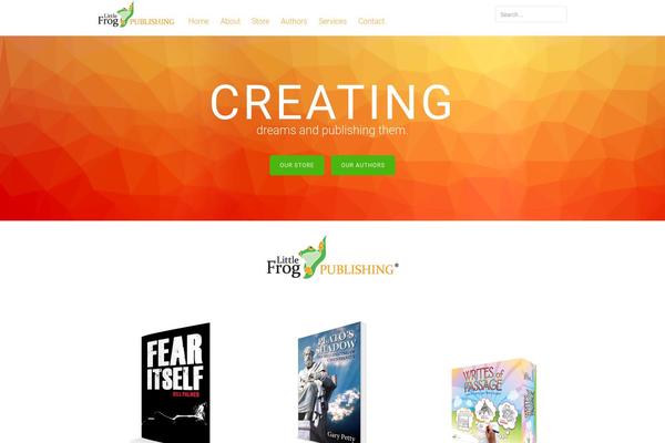 Tesseract-master_branch theme site design template sample