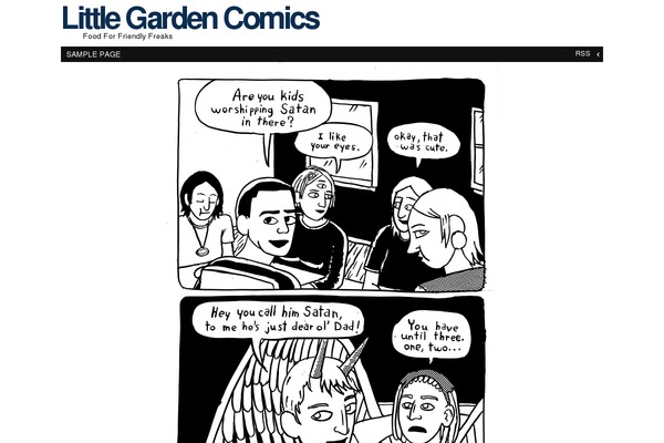ComicPress theme site design template sample