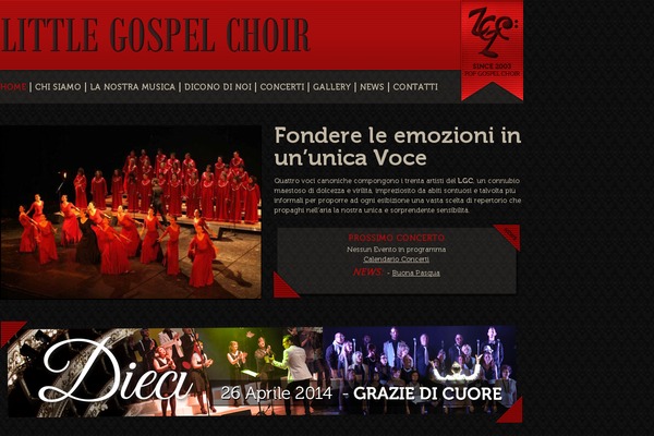Site using Fancy Gallery plugin
