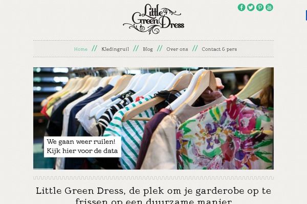 Hipster theme site design template sample