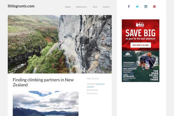 Vito theme site design template sample