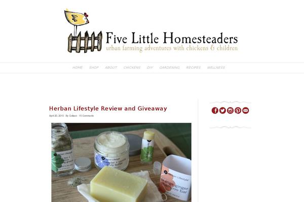 louise theme websites examples