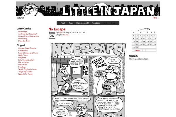 ComicPress theme site design template sample