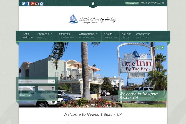 Nice Hotel theme site design template sample