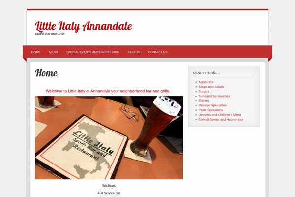 zeeTasty theme site design template sample