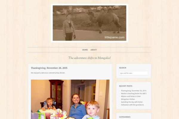 littlejoanie.com site used Socialike