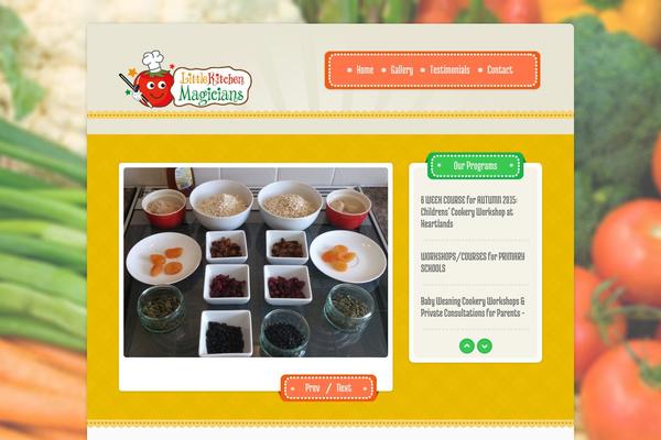Dreamy theme site design template sample