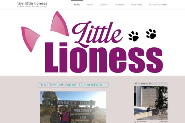 Cascara theme site design template sample