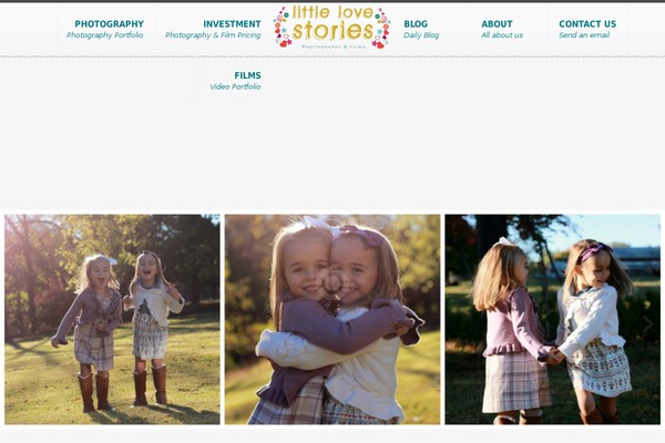 Grandphotography theme site design template sample