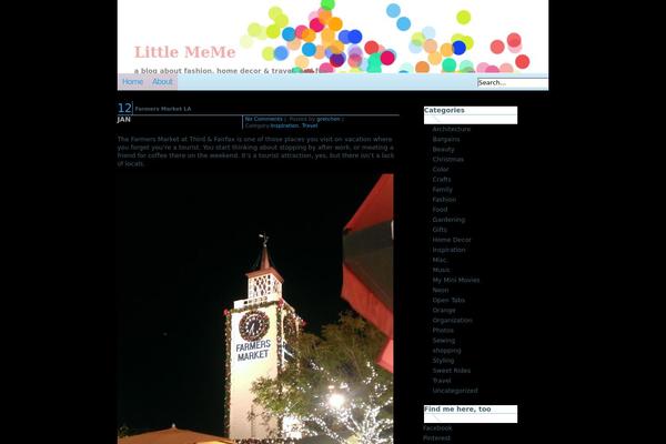 Bubble Gum theme site design template sample