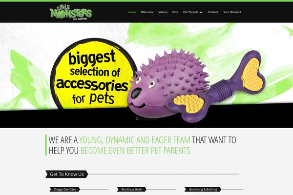 Wilderness theme site design template sample