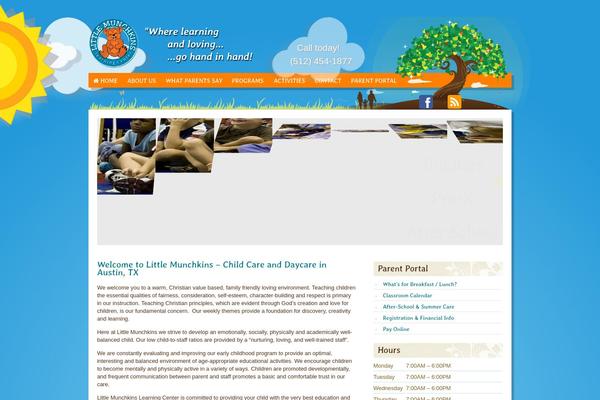 littlemunchkin.com site used Child-care-creative-wordpress