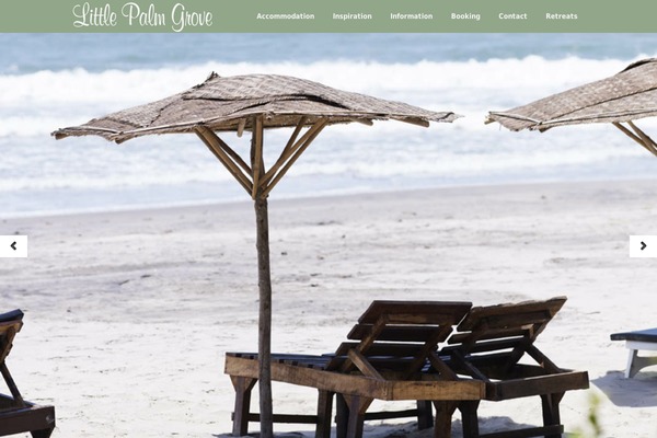 Immersion theme site design template sample
