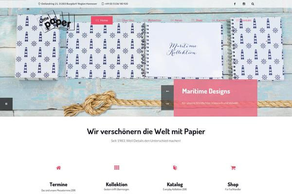 Axension theme site design template sample