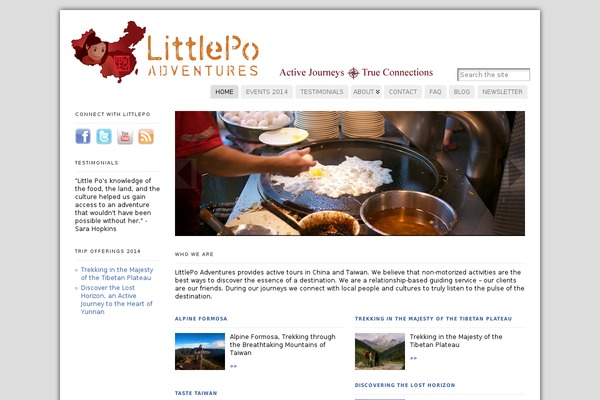 Site using Floating Social Media Icon plugin