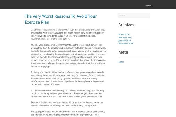 Kirumo theme site design template sample