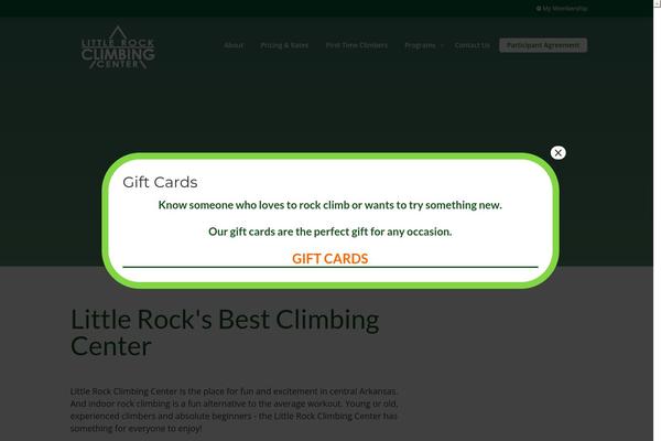 littlerockclimbingcenter.com site used Lrcc