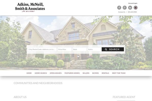 Site using Genesis Agent Profiles plugin