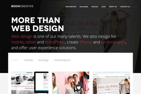 Cluster theme site design template sample