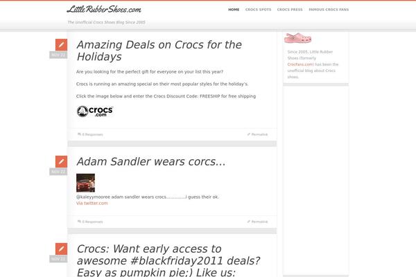 littlerubbershoes.com site used Pixelpower